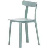 Vitra Stuhl All Plastic Chair eisgrau, Designer Jasper Morrison, 76x42.5x46 cm