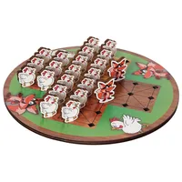 Bartl 111756 Fuchs und Henne, Brettspiel aus Holz