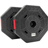 SPORTINATOR 2,5 kg Bumper Plates Fitness Hantelscheiben 2er-Set-Größe:Einheitsgröße