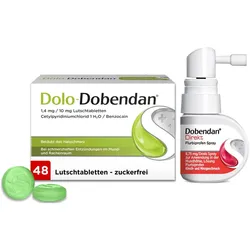 Dobendan Halsschmerzen-Set 1 Set