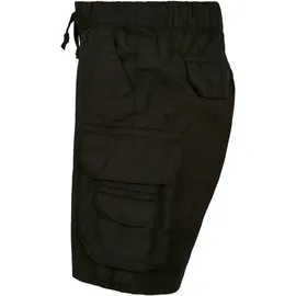 URBAN CLASSICS Double Cargo Shorts Black 122-128 cm