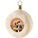 INGE-GLAS® Inge-glas Christbaumschmuck Käse Camembert