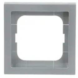 BUSCH JAEGER 1721-183K, Silber, Thermoplast, Schraubenlos, Busch-Jaeger, Matte,