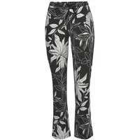 LASCANA Schlafhose Floral Schwarz 36/38