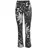LASCANA Schlafhose Floral Schwarz 36/38