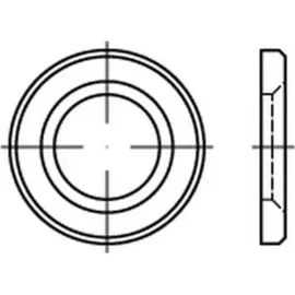 Industrial Quality Supplies EN 14399 -6 Stahl 33 Scheiben S