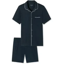 Schiesser Herren Pyjama Fine Interlock
