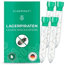 Lagerpirat zur Bekämpfung von Speckkäfern und Vorratsschädlingen: 4 Stück