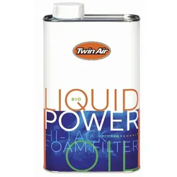 TWIN AIR Bio Liquid Power Foam Biologisch afbreekbare luchtfilterolie - 1 L Bus, 10 mm