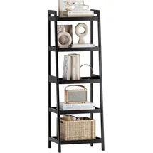 luxuskollektion Bücherregal 127 x 0 x 127 cm Schwarz