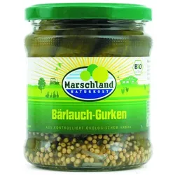 Marschland Bärlauch-Gurken bio 185g