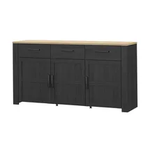 Forte Sideboard Bohol 166,1 x 87 x 42 cm Riviera Eiche / Cabazone Eiche