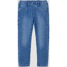 s.Oliver Junior Mädchen Jeans-Treggings / Skinny Fit Mid Rise / Skinny Leg - blau 116/SLIM