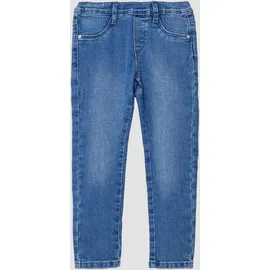s.Oliver Junior Mädchen Jeans-Treggings / Skinny Fit Mid Rise / Skinny Leg - blau 116/SLIM