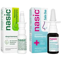 Klosterfrau Nasic Mometason g) und Nasic Salin Duo Nasenspray (15 ml)