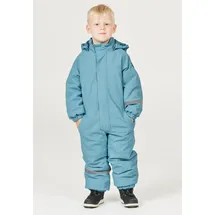 ZigZag Schneeoverall "Vally", Mädchen, Gr. 116, EURO-Größen, blau (hellblau), 100% Polyester, lang, ohne Ausschnitt, Overalls, mit wasser- und winddichter TPU-Membran