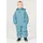 ZigZag Schneeoverall "Vally", Mädchen, Gr. 116, EURO-Größen, blau (hellblau), 100% Polyester, lang, ohne Ausschnitt, Overalls, mit wasser- und winddichter TPU-Membran