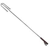 Master Grill Grillspieß 102 cm Edelstahl silber