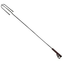 Master Grill Grillspieß 102 cm Edelstahl silber