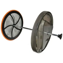 Jetboil Silikon Große Kaffeepresse - Black / Orange - One Size