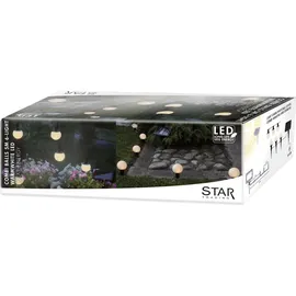 Star Trading LED Lichterkette Solar 5 m Weiß