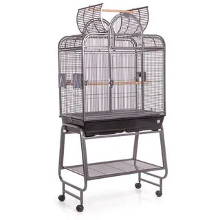 Wagners Vogelvolieren Vogelkäfig San Remo III 160 x 110 x 50 cm grau