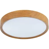 EGLO LED Deckenleuchte Musurita holz Ø 34 cm warmweiß