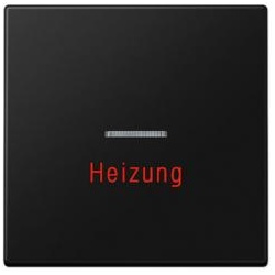 Jung Wippe mit " Heizung"  (graphitschwarz matt)