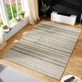 LUXOR LIVING Crosby Teppich 60 x 110 cm Beige/Grau/Weiß
