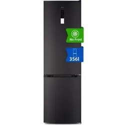 CHiQ Kühlschrank 356 Liter No Frost Silent 35dB Digitales LED-Display D Energielabel