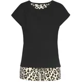 VIVANCE Shorty Pyjama-Shorts Schwarz 44-46