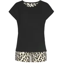 VIVANCE Shorty Pyjama-Shorts Schwarz 44-46