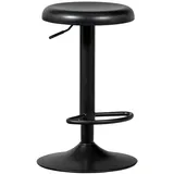 Woood Barhocker Isaac 39 x 81 cm Schwarz