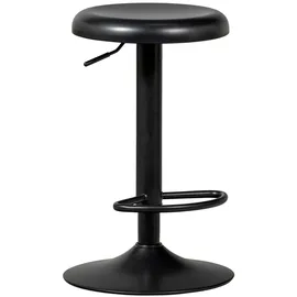 Woood Barhocker Isaac 39 x 81 cm Schwarz