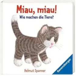 RAVENSBURGER 43453 Miau, miau! - Wie machen die Tiere?