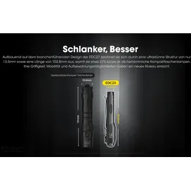 Nitecore EDC23 SABER