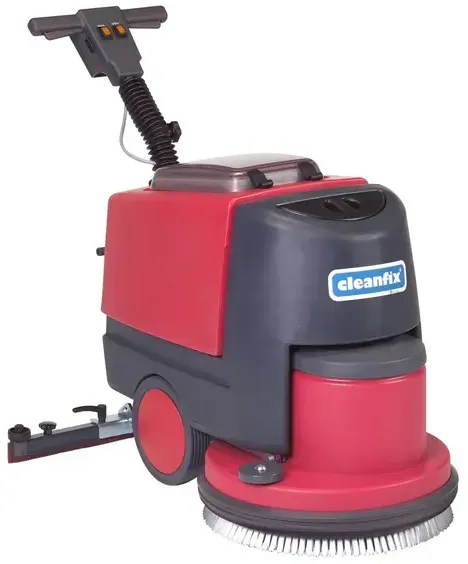 Scheuersaugmaschine Cleanfix RA 501 E mit Saugfuß ölbest. Kompakt Kabel-Scheuersaugmaschine inkl. Scheuerbürste