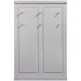 Home Affaire Garderobenpaneel Gotland 85 x 128 x 11,7 cm Weiß