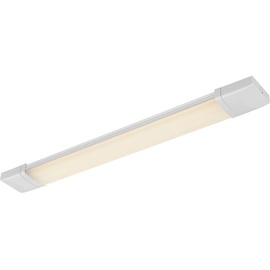 ETC Shop Unterbauleuchte Unterbaulampe Küchenleuchte Küchenlampe, Kunststoff opal weiß, Strahlwassergeschützt, 1x 18W 1500Lm 4000K neutralweiß, L 63,2 cm