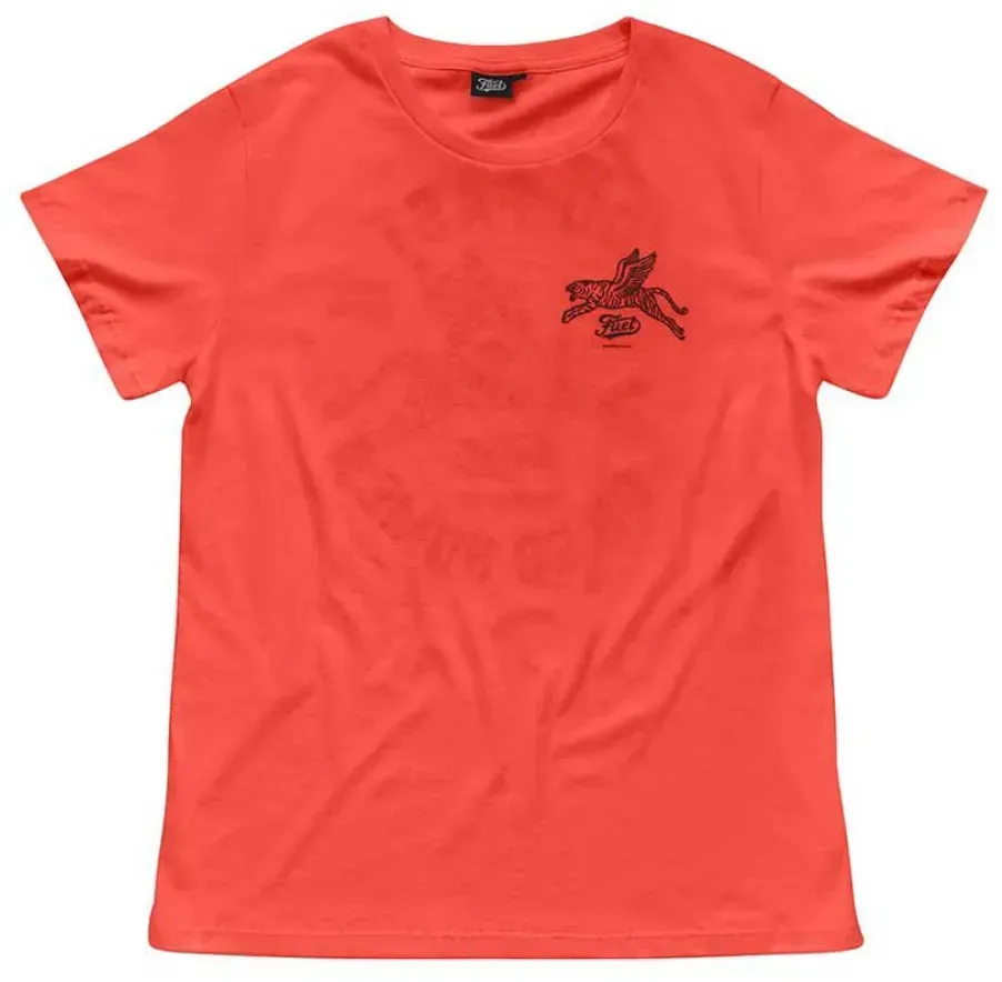 Fuel Motorcycles Racing Division Kurzarm-t-shirt - Red - 2XL