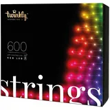 Twinkly LED-Lichterkette 48 m Schwarz