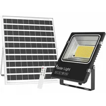 LUXULA Solar mit Akku, 6 W PV, 700 lm, 6500K, IP66 Außenstrahler Autarke Beleuchtung