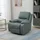Homcom Relaxsessel Polyester 100 x 98 x 93 cm Grün mit Fußstütze