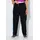 Ulla Popken Lounge-Hosen Colorblocking Schwarz 62/64