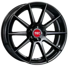 TEC Speedwheels GT7 10 x 20 5 x 112 ET35 MB72,5 Schwarz Glänzend