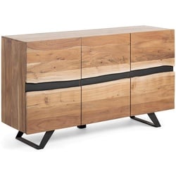 Kave Home Sideboard Uxia Holz Braun Akazie