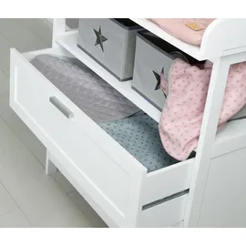 roba Wickelkommode White weiß