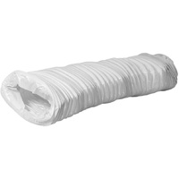 110x55mm - 6m Flachkanal PVC Abluftschlauch - Schlauch - Abzug - Abluft für Klimaanlagen, Wäschetrockner, Abzugshaube Trocknerzubehör