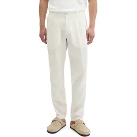 Marc O'Polo Leinenhose Modell 'OSBY jogger pleats", Offwhite, 36/32