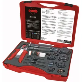 Ruko Schraublochstanzen-Satz 6 Hydraulik im Kunststoffkoffer